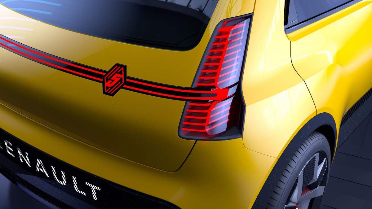 Renault 5 Protpotype - Tail Light Detail