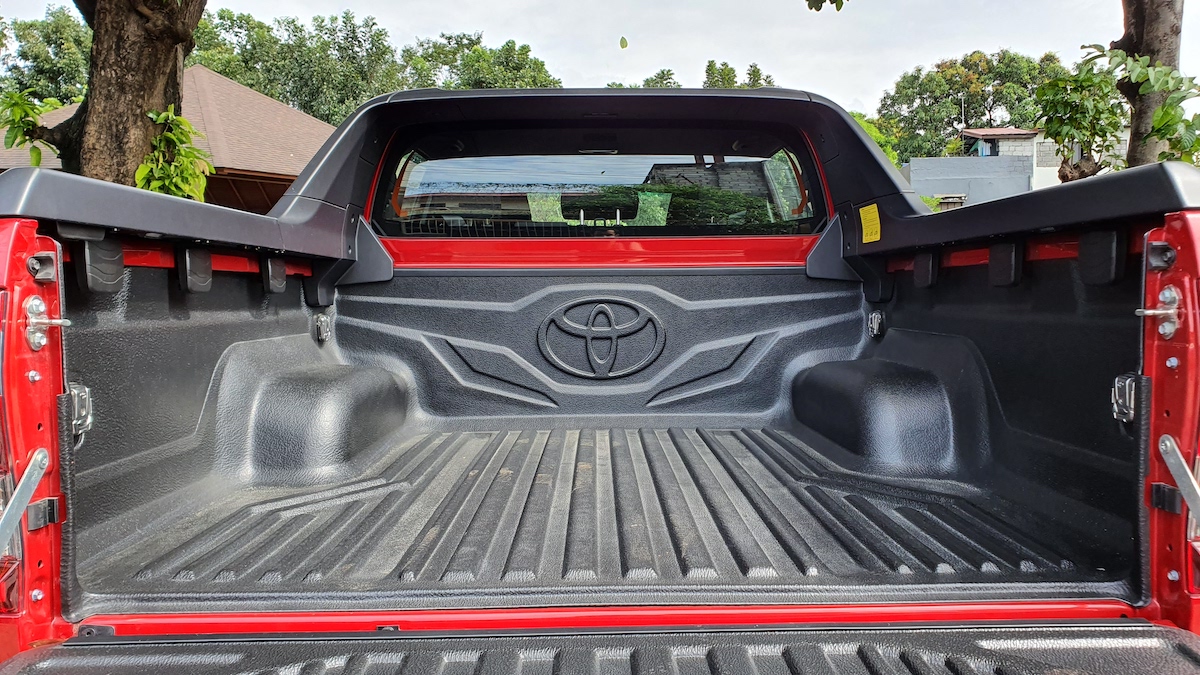 The Toyota Hilux Conquest - Cargo Bed View Angle
