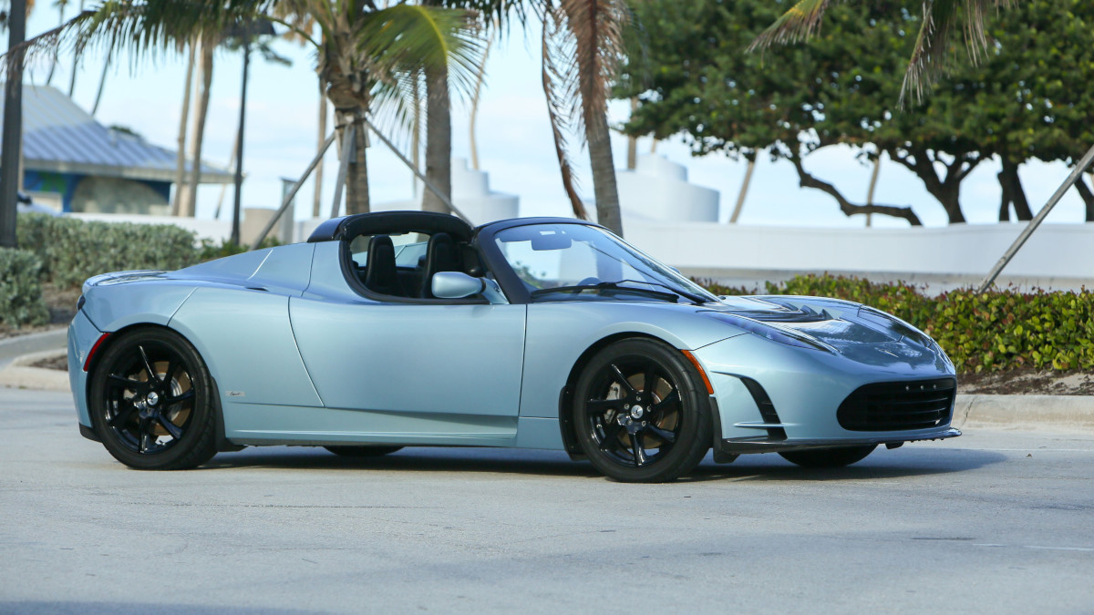 Check out this Tesla R80 Roadster auctioned at RM Sotheby’s