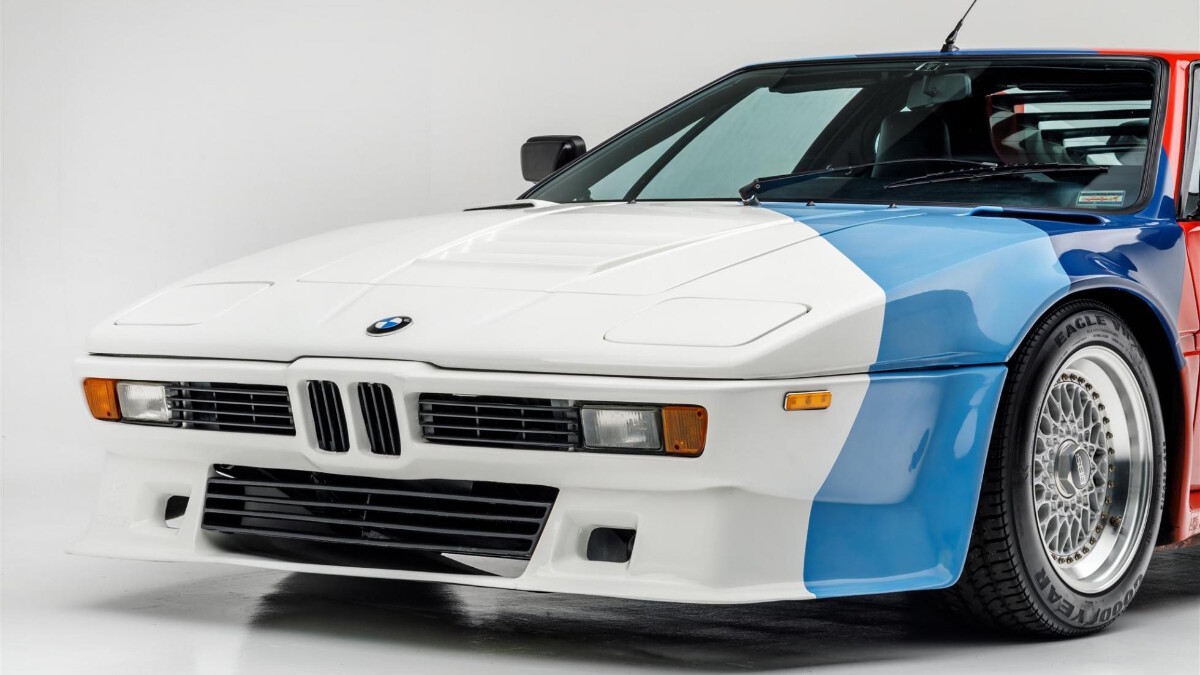 Paul Walker's BMW M1 -  Front Angle