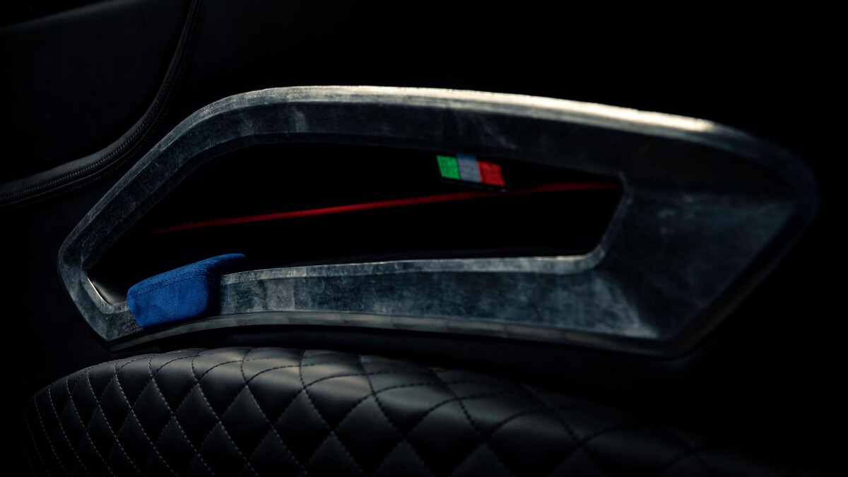 The Ferrari Breadvan Hommage - Interior Details