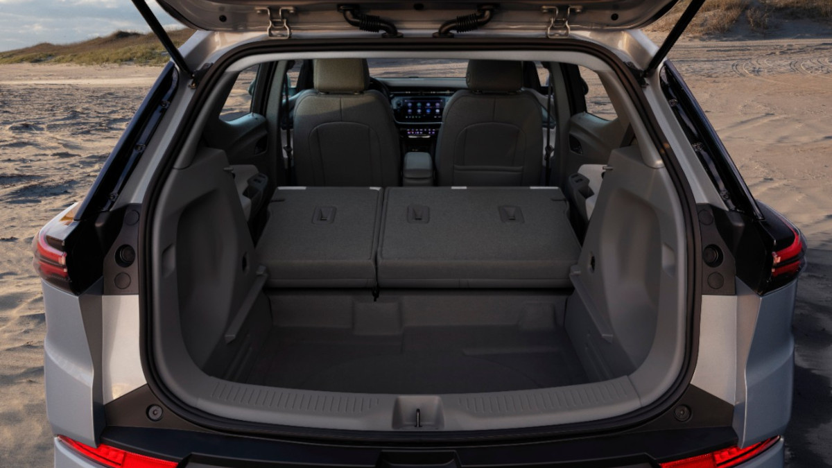 The Chevrolet Bolt rear storage trunk