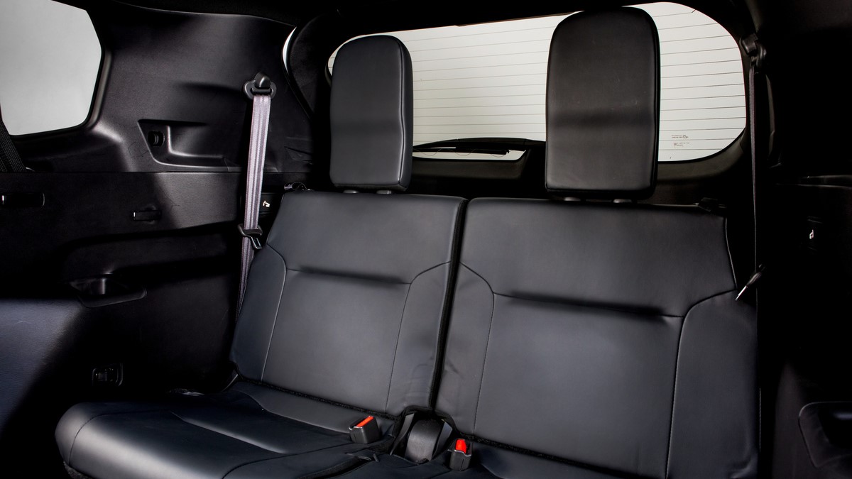 Mitsubishi Outlander  rear passenger seats