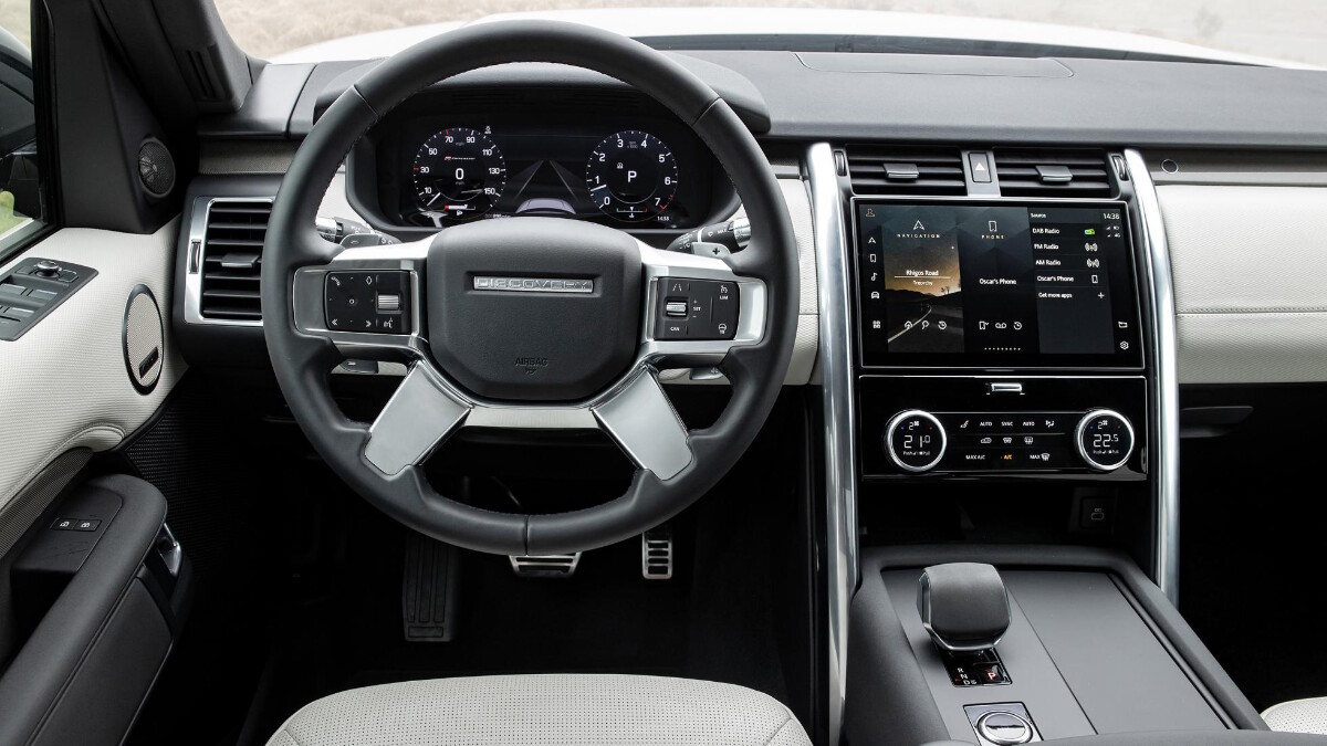 The Land Rover Discovery Steering Wheel