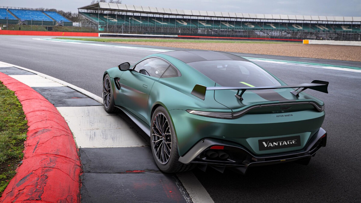 The Aston Martin Vantage F1 Edition On The Road
