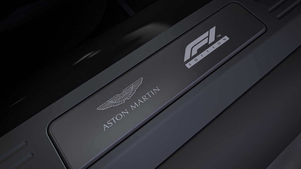 The Aston Martin Vantage F1 Edition Angled Rear View