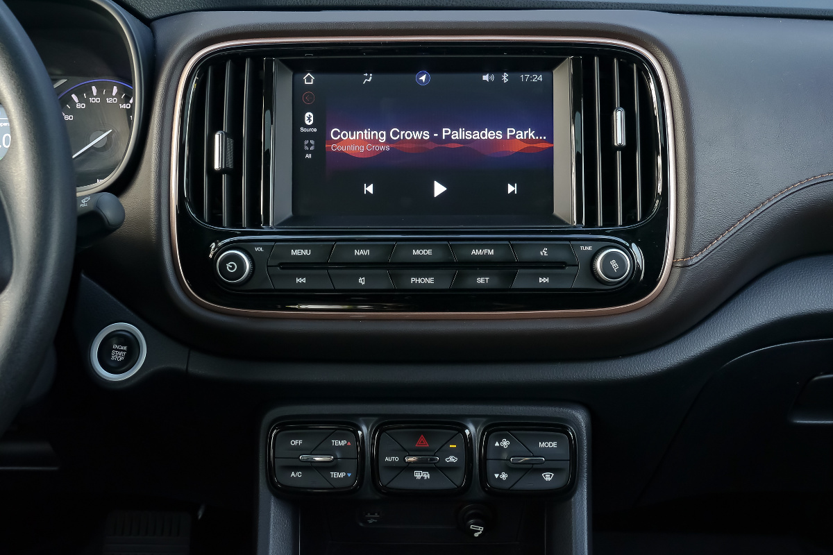 The 2020 GAC GS3 - Media Panel and Controls