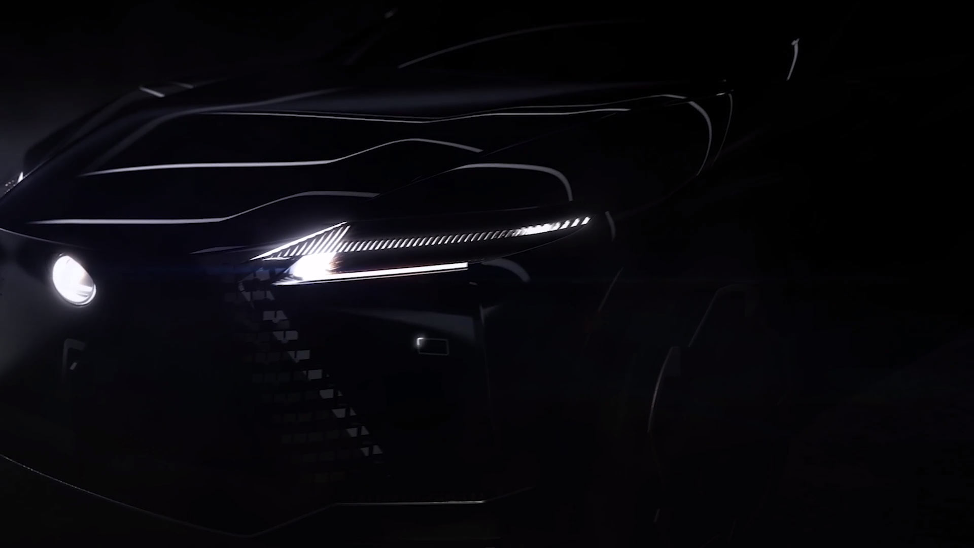 The New Lexus Concept Car Head Lamp
