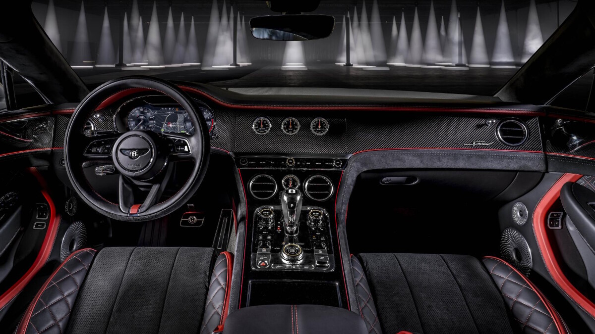 The Bentley Continental GT Speed Interior