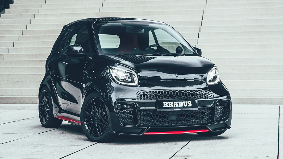 Brabus has done its work on the Smart EQ Fortwo