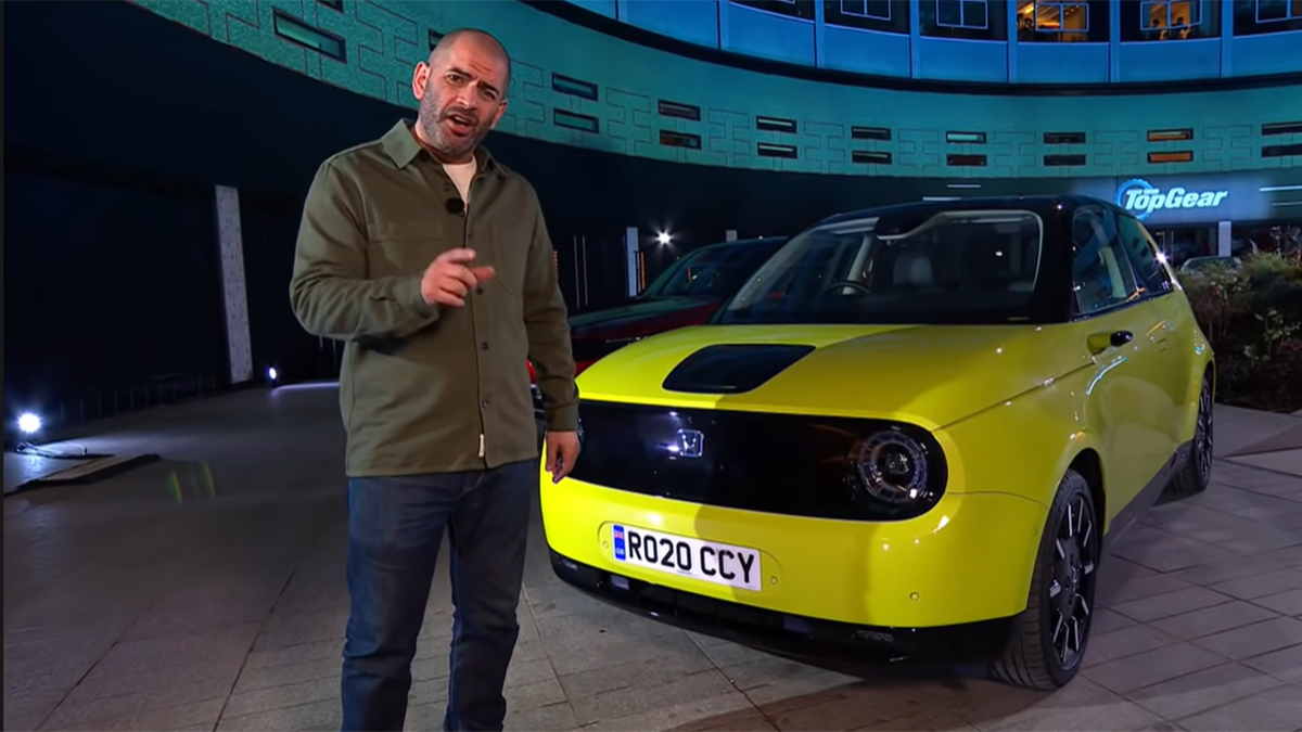 Top Gear tries to find out which electric car is the best buy
