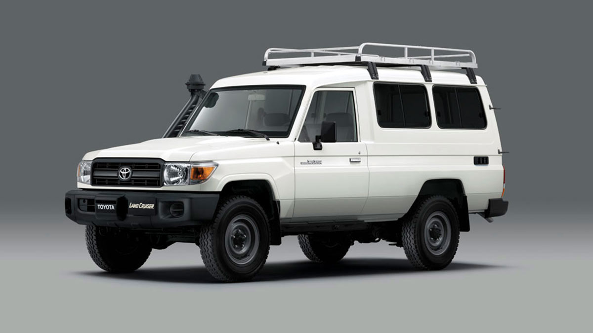 Refrigerated Toyota Land Cruiser to be used for Vaccine Transport