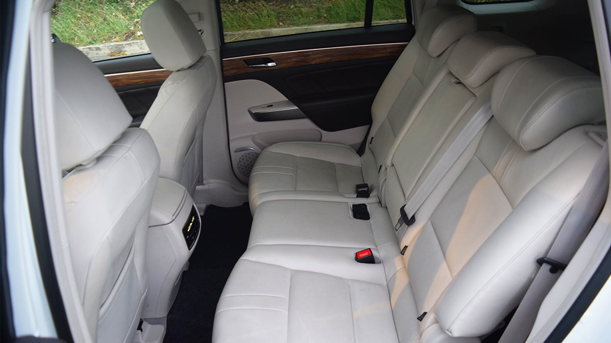 The GAC GS8 Rear Passenger Seat