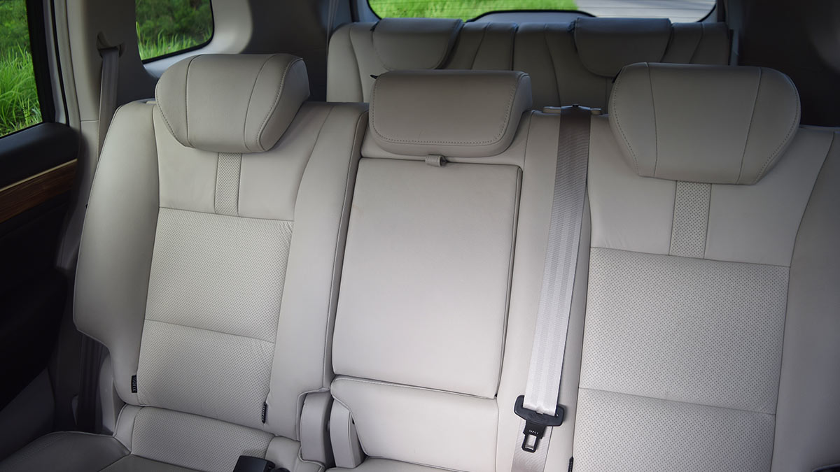 The GAC GS8 Mid and Rear Passenger Seats