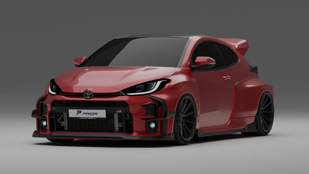 Prior Design Teases Widebody Kit For Toyota Gr Yaris