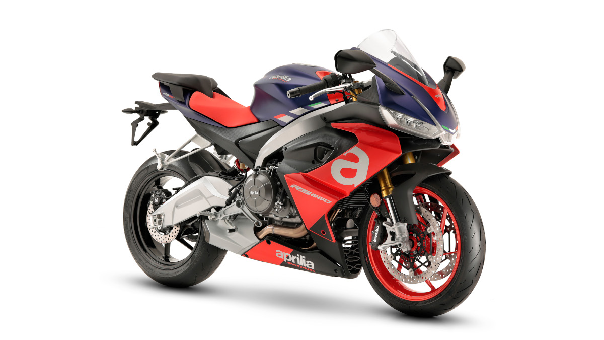 The Aprilia RS 660 Angled Front View