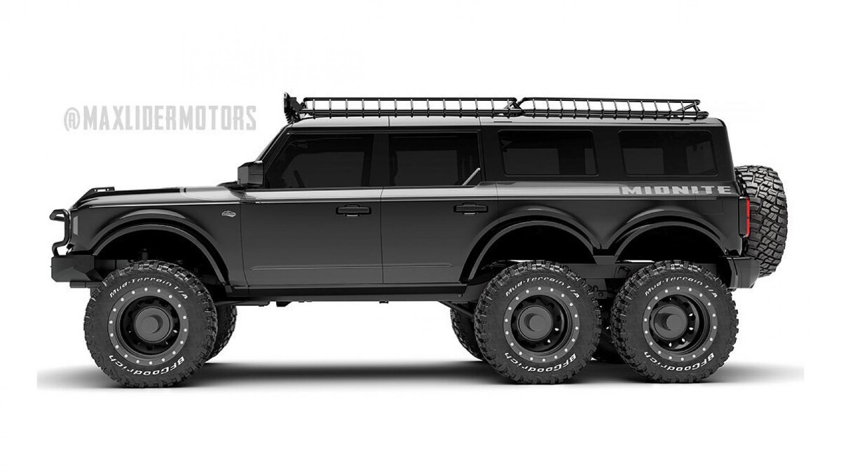 6x6 ford bronco