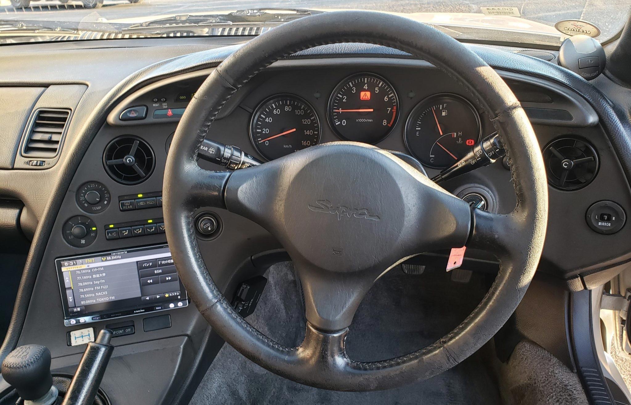 The Toyota RZ Steering Wheel