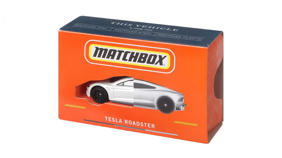 Matchbox releases carbon-neutral Tesla Roadster