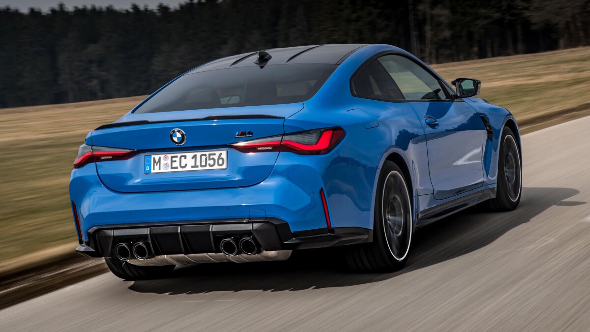 The BMW M4 Competition xDrive On the Road