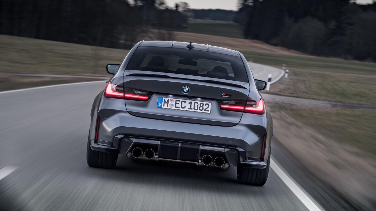 The BMW M3 Competition xDrive  On the Road