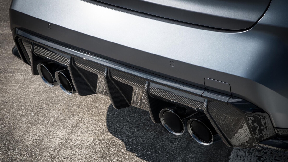 The BMW M3 Competition xDrive  Exhaust