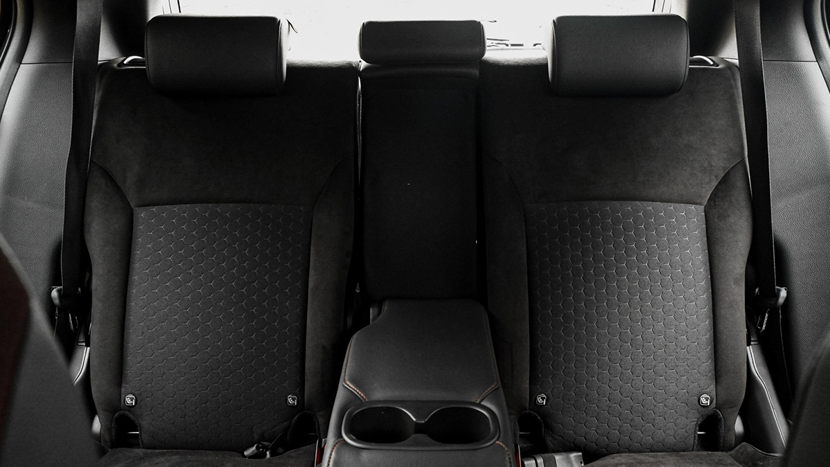 The Honda City Hatchback Rear Passenger Seats
