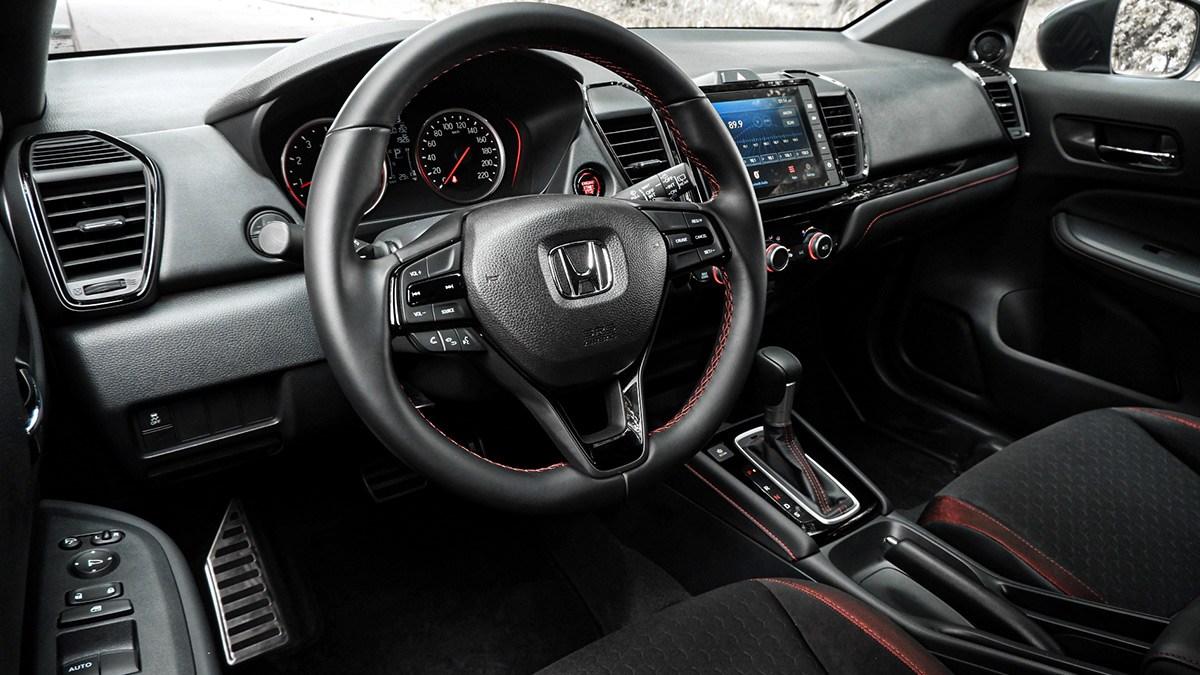 The Honda City Hatchback Dashboard