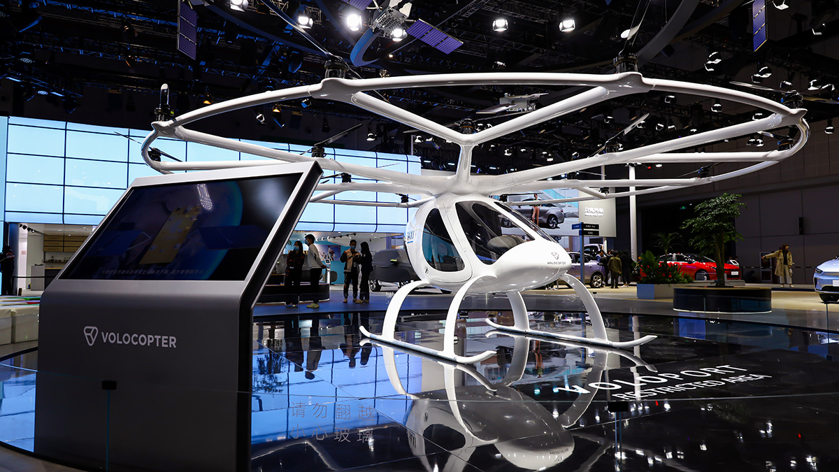 The Geely and Volocopter Air Taxi