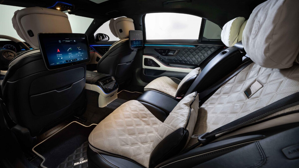 The Mercedes-Benz S-Class Brabus 500 Interior