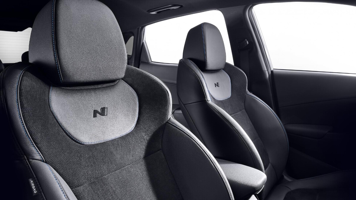 The Hyundai Kona N Front Passenger Seats