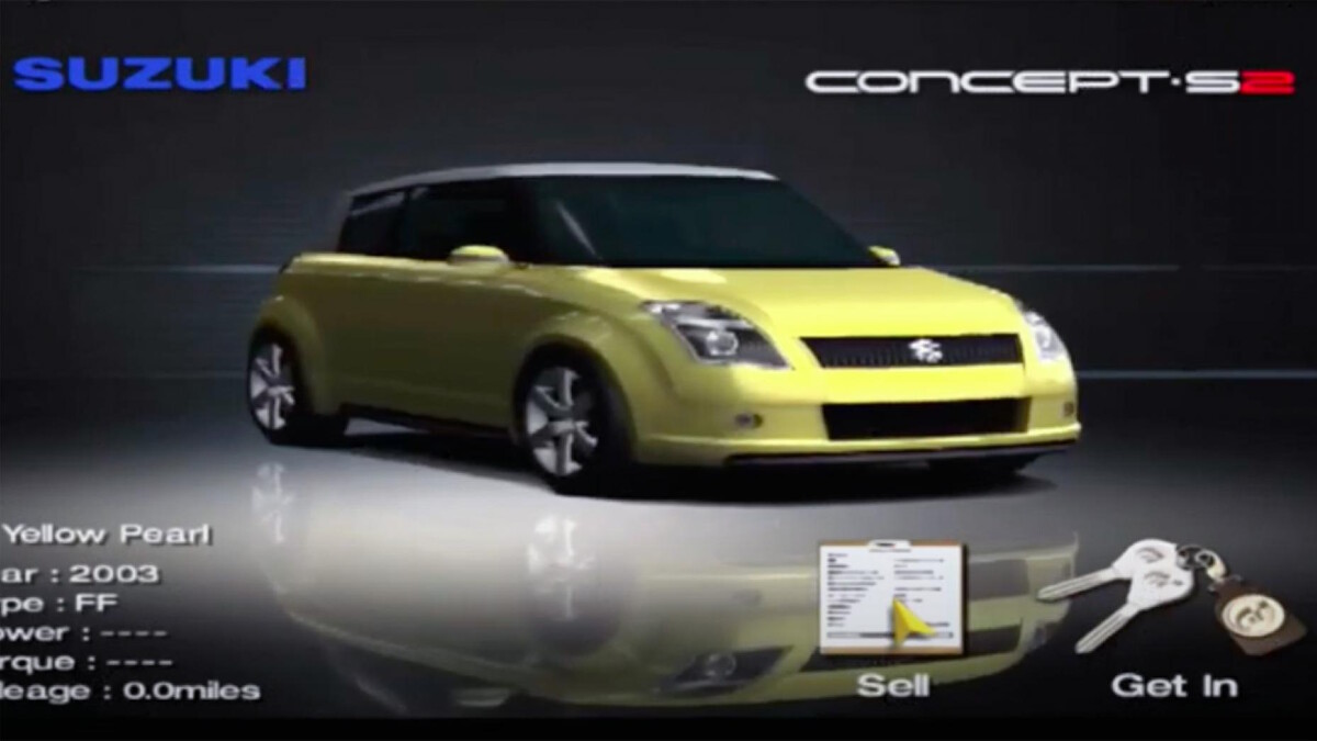 SUZUKI Concepts, One Make Races - Gran Turismo 4