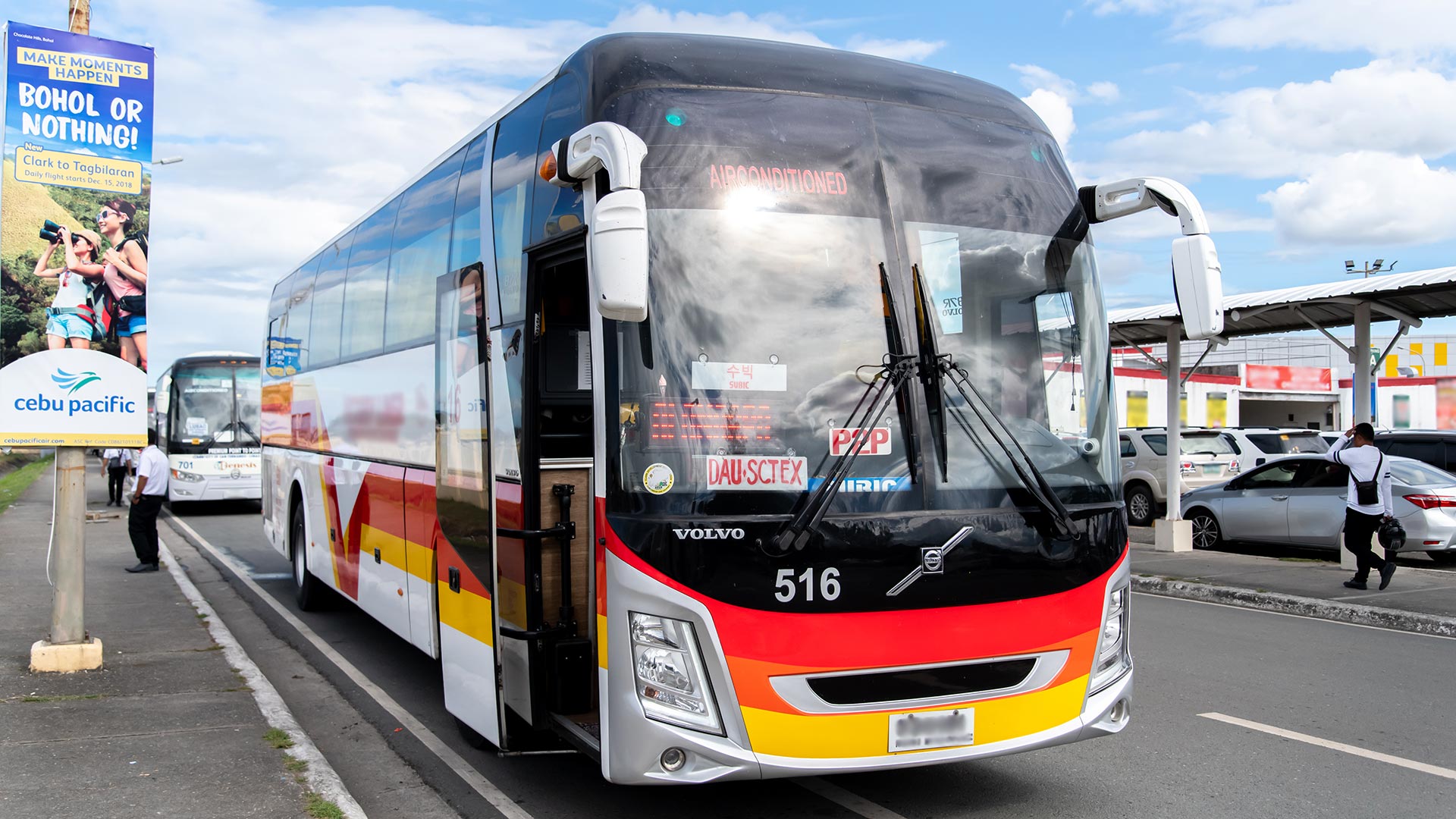inter provincial bus travel