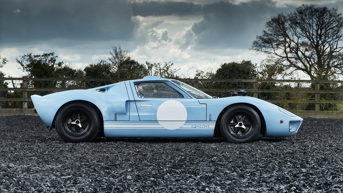 This 1969 Ford GT40, the last GT ever built, is going up for bids