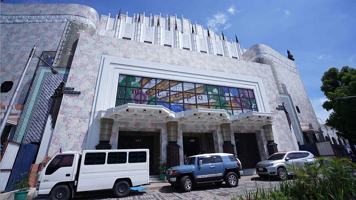 Check out the newlyrenovated Manila Metropolitan Theater