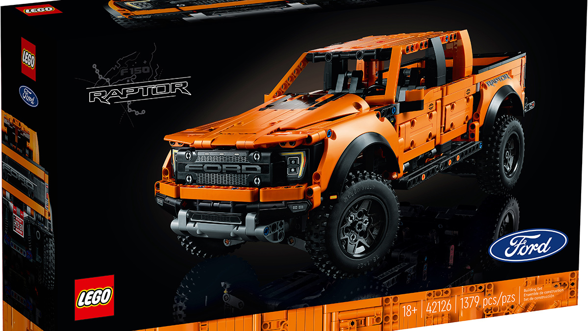 Ford ranger best sale raptor lego