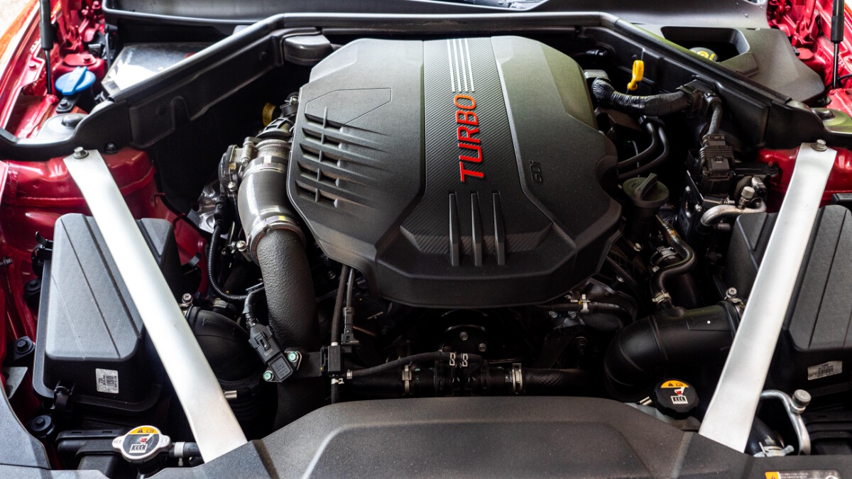 Kia Stinger GT 2020 engine