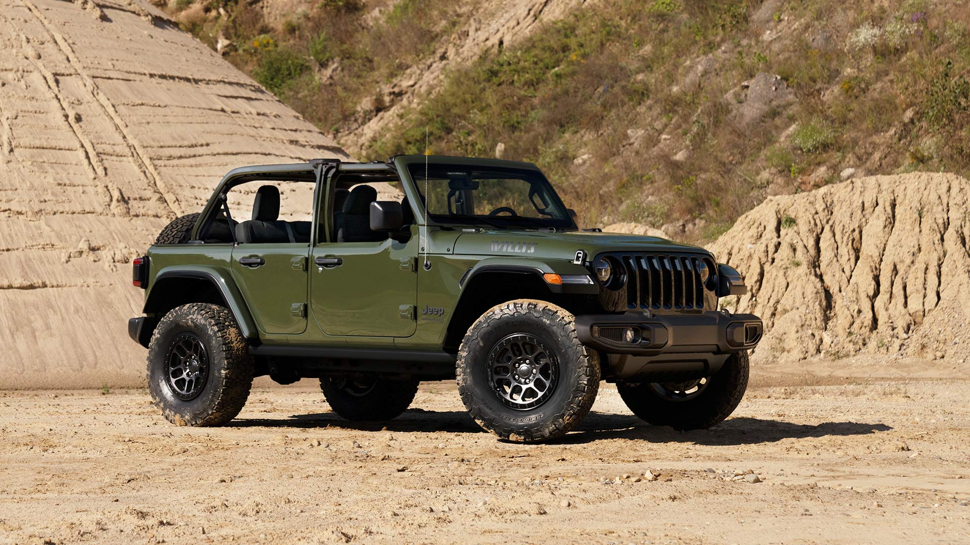 The Wrangler Willys now gets Jeep’s Xtreme Recon Package