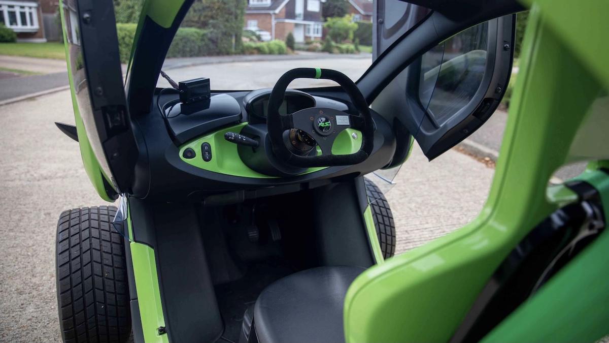 Renault Twizy's driver seat