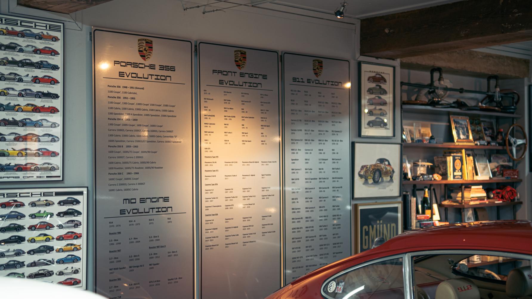Porsche Garage collection of Michelle Hambly-Grobler