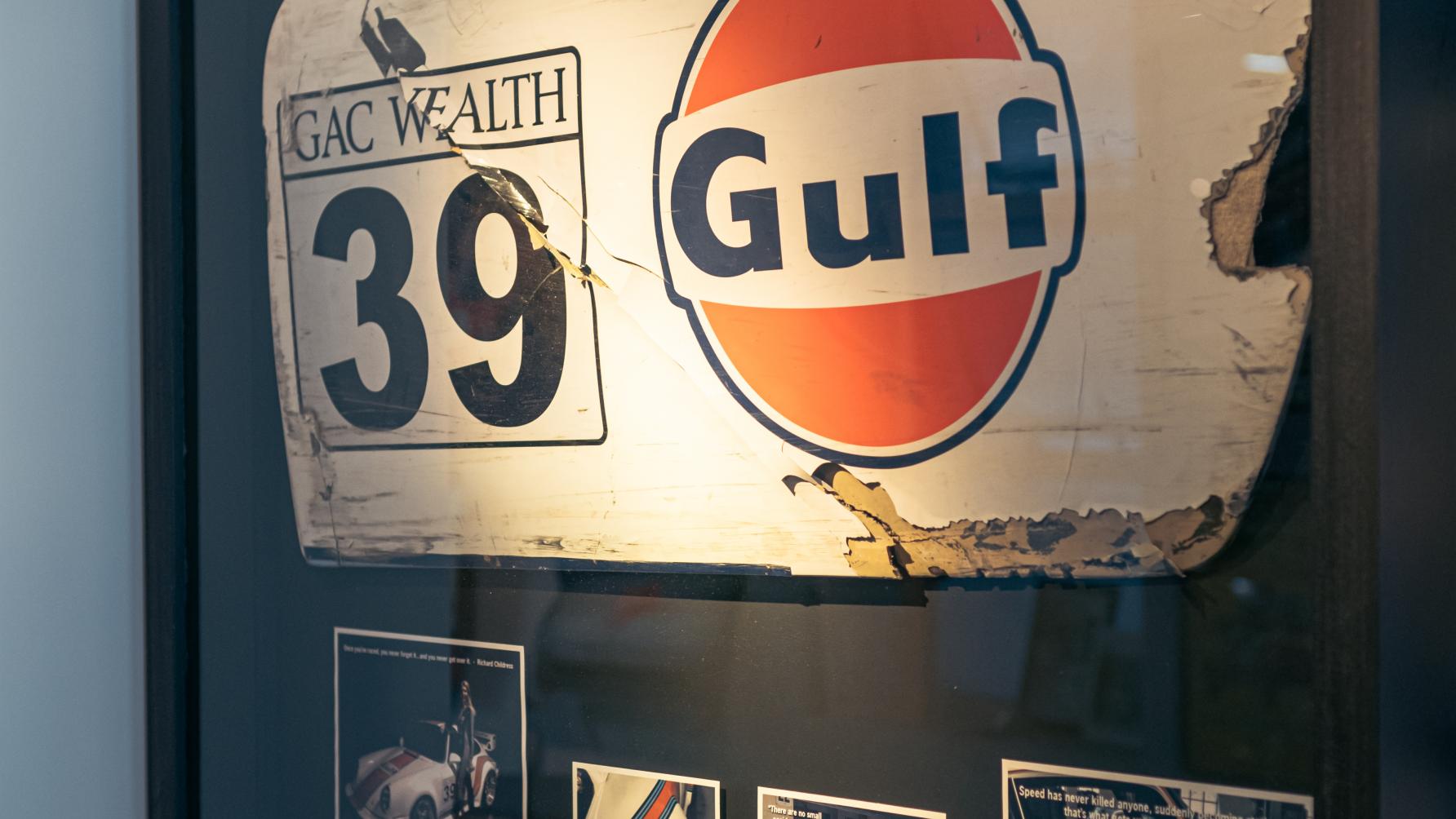 Old Gulf signage