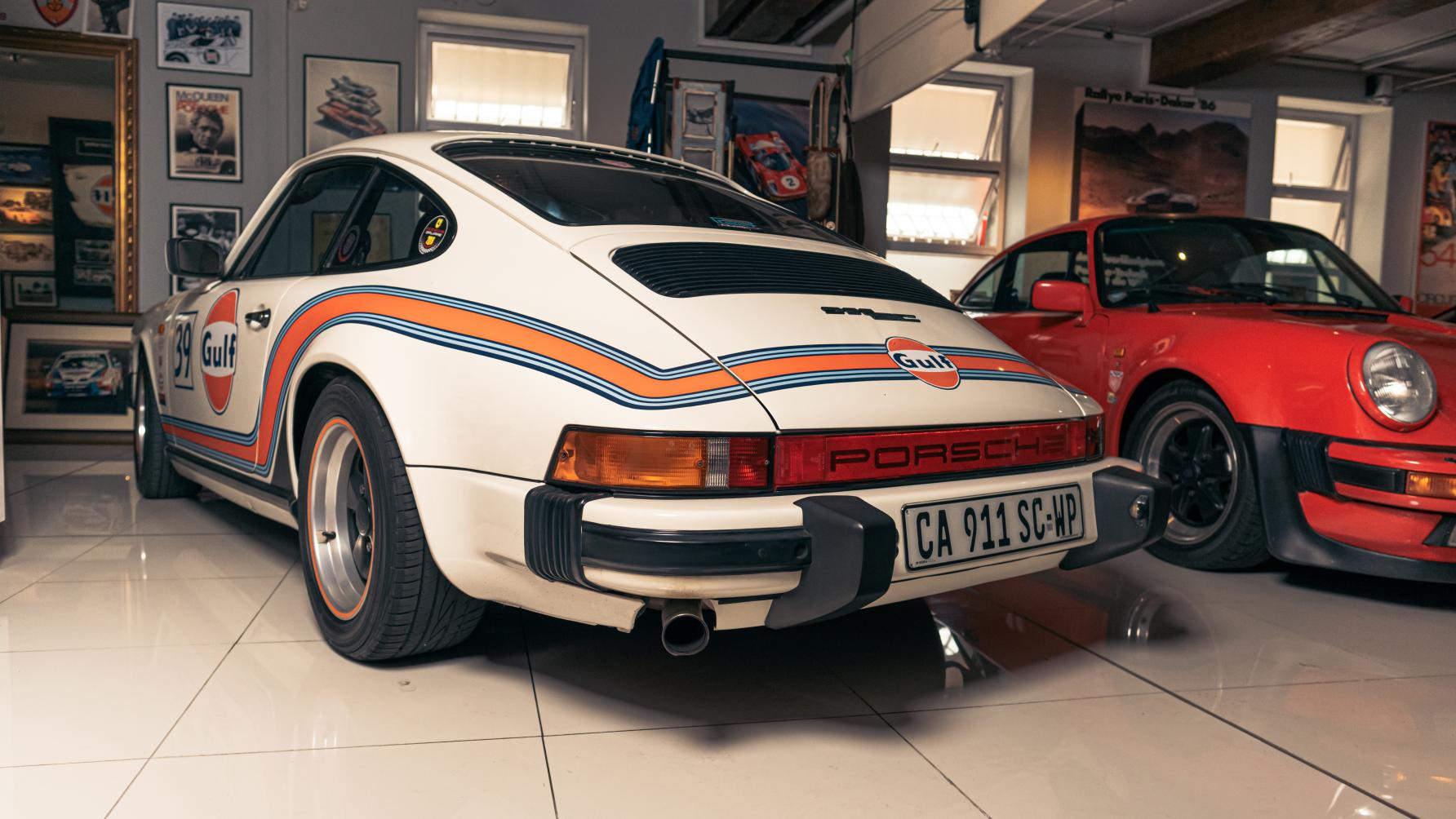 White Porsche in the collection of Michelle Hambly-Grobler