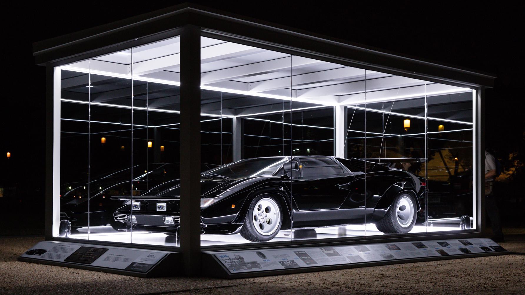  3D scan of the Lamborghini Countach LP400 S in the United States Library of Congress
