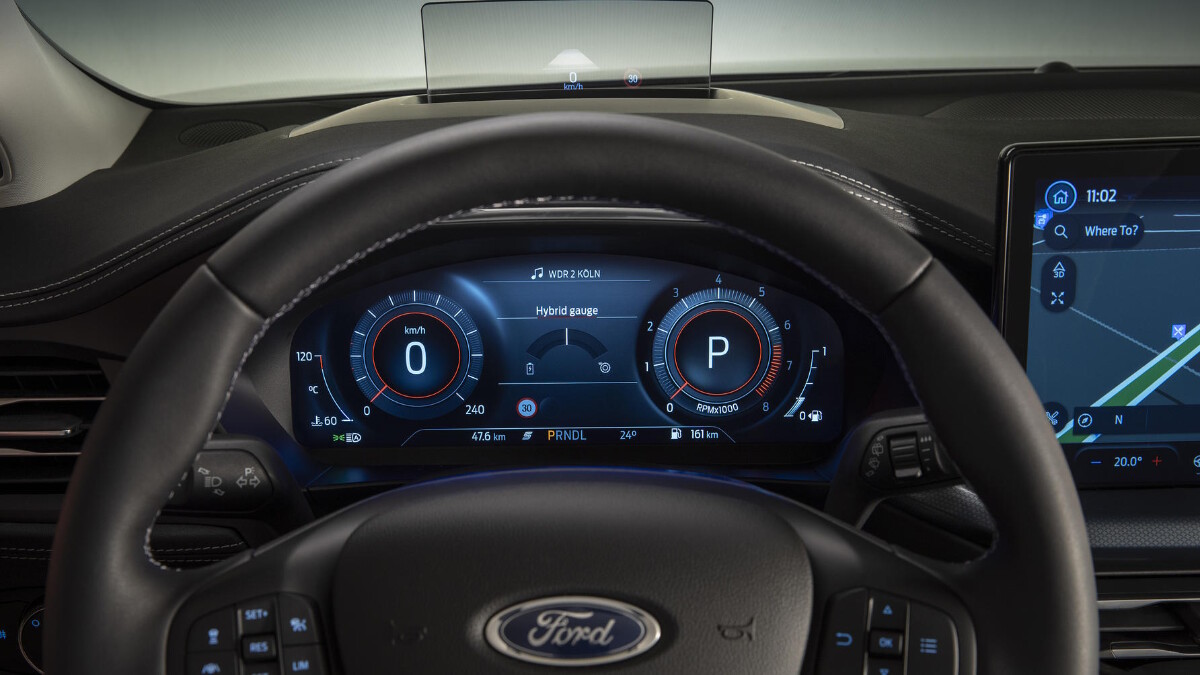 Display panel of 2022 Ford Focus