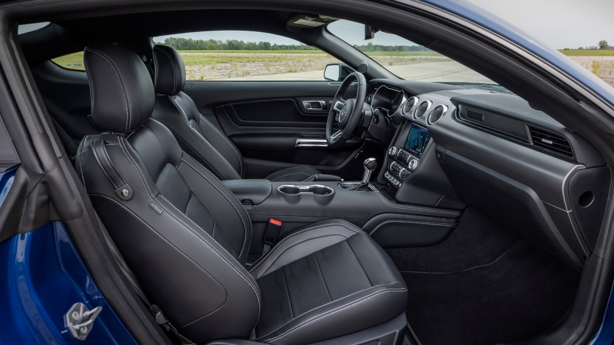 Mustang Stealth Edition interior