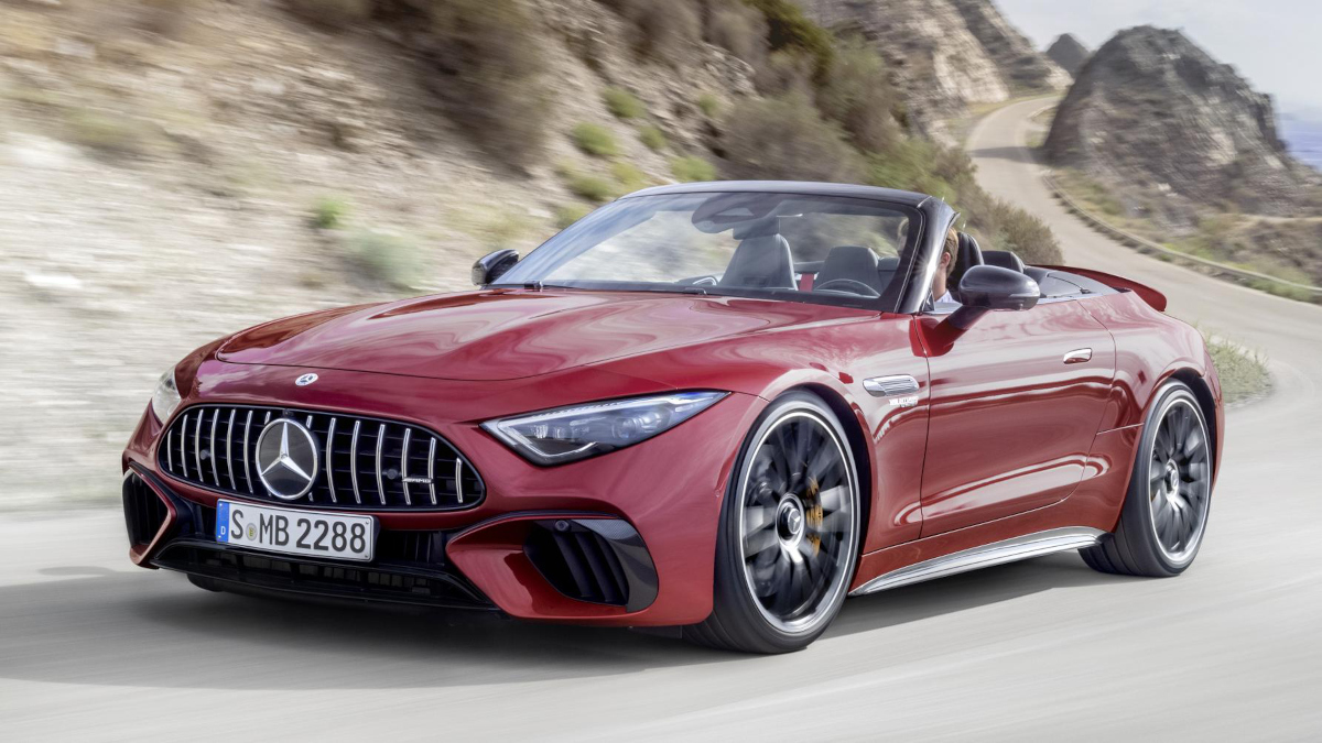 This is the new Mercedes-AMG SL