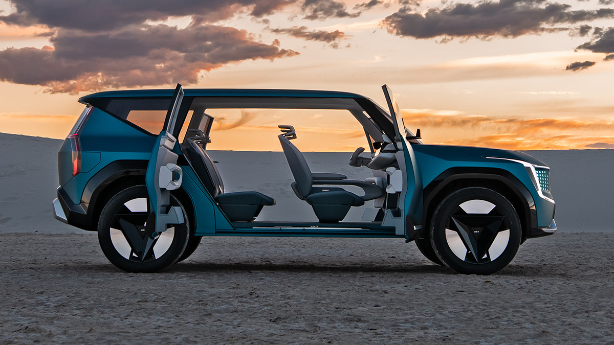 Kia EV9 confirmed for production in 2023