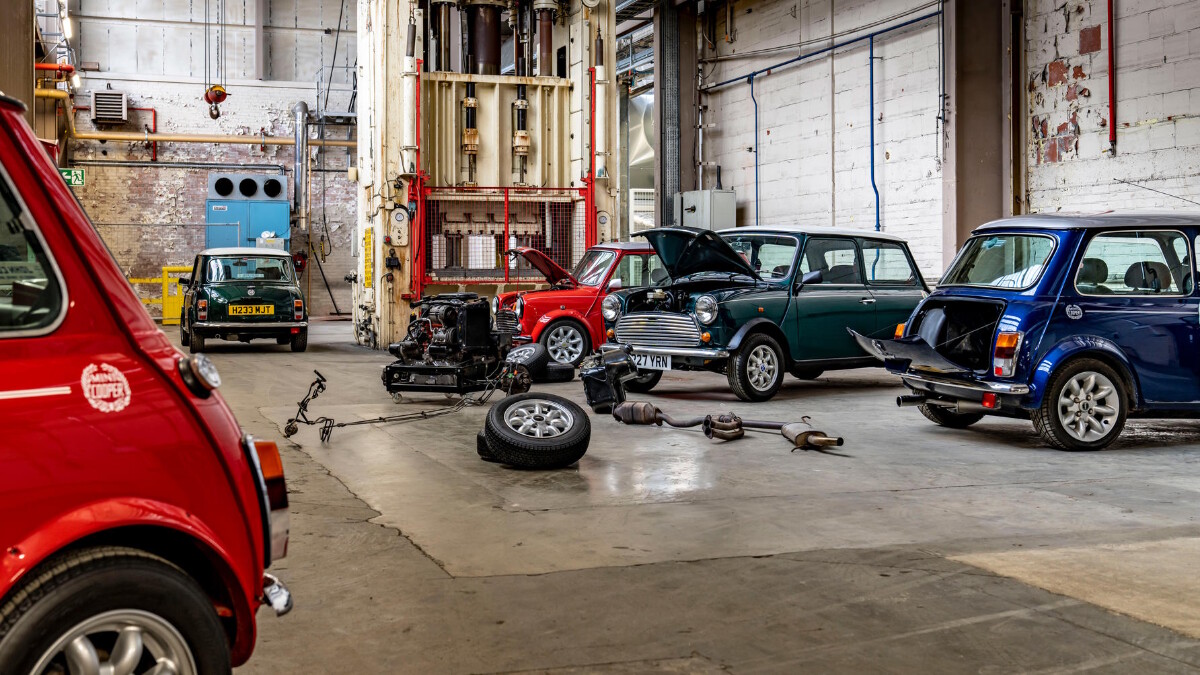 Mini Recharge program converts classic combustion-engined models into electric vehicles