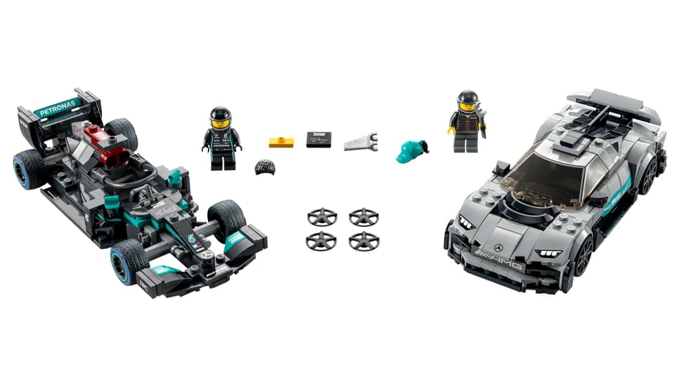 Lego, Lego Speed Champions, Lego Speed Champions Mercedes-AMG 2021 F1 car, Lego, Lego Speed Champions, Lego Speed Champions Mercedes-AMG Project One