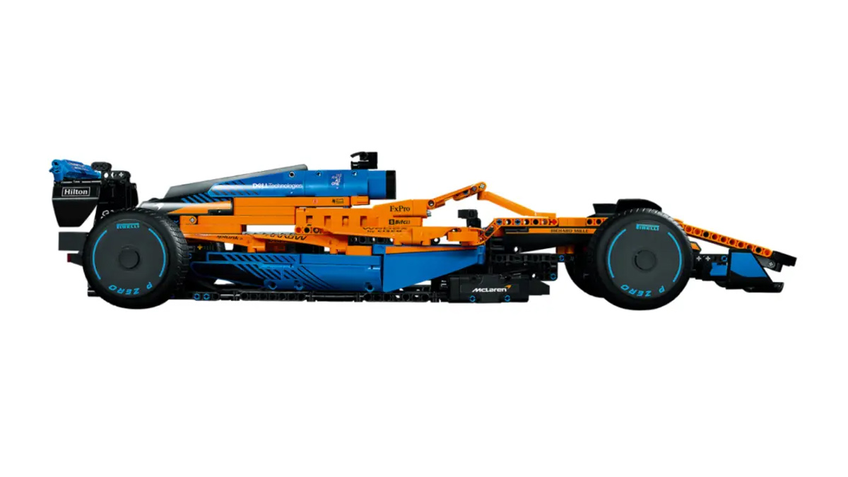 Lego, McLaren, Daniel Ricciardo Lando Norris Lego McLaren, Lego 2022 McLaren f1 car, mclaren formula 1 car lego technic, lego technic mclaren f1 car
